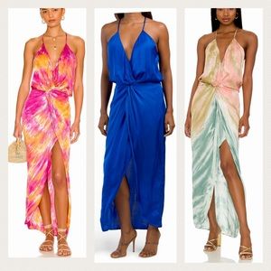 NWT YOUNG FABULOUS & BROKE
Siren Slip Dress - Royal Blue